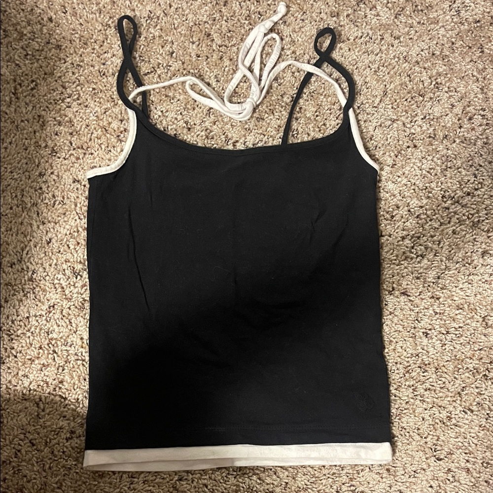 Urban Outfitters Black and White Camisole